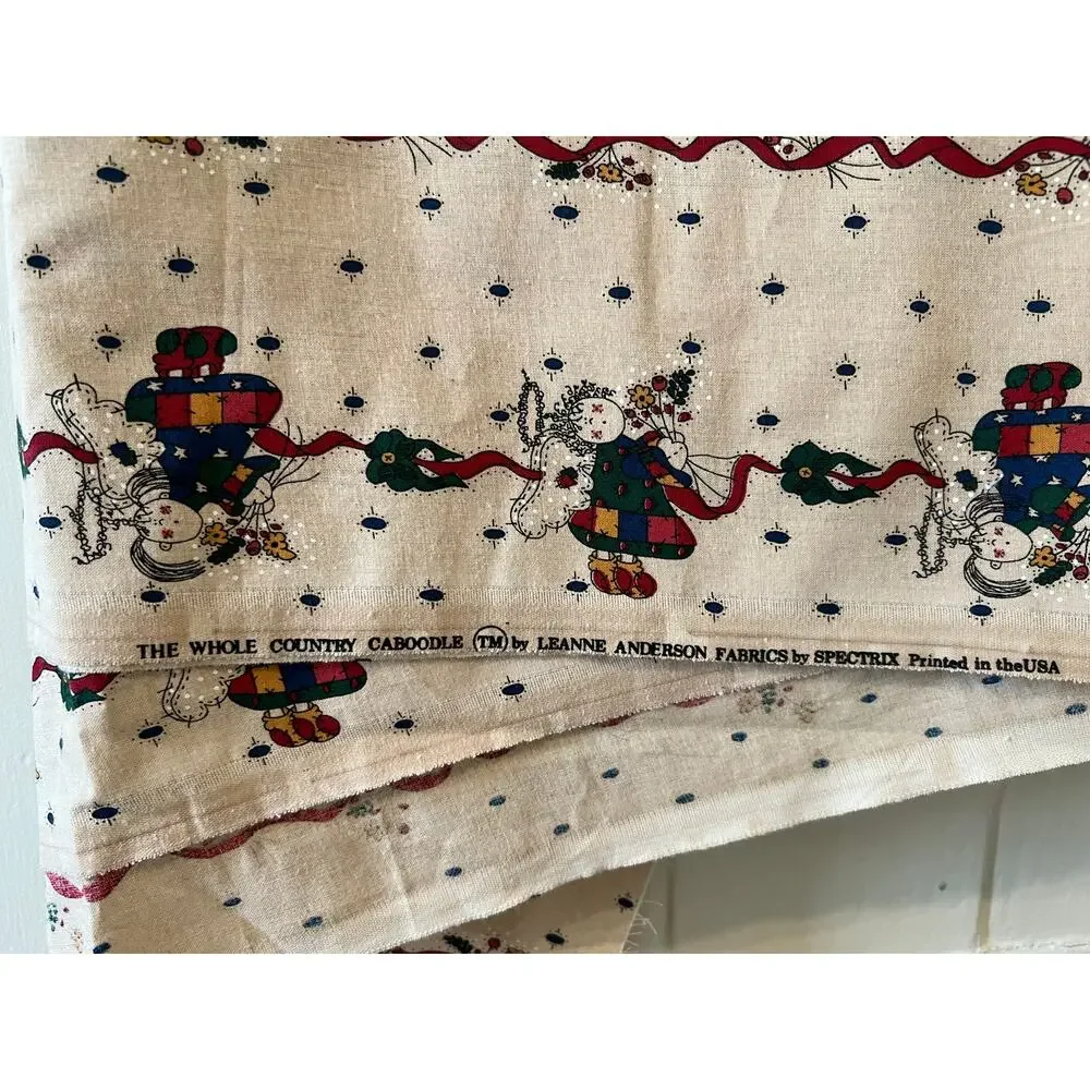 The Whole Country Caboddle Leanne Anderson Christmas Angel Fabric